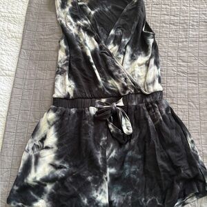 Antistar Tie-Dye Wrap Romper/ jumpsuit size Medium